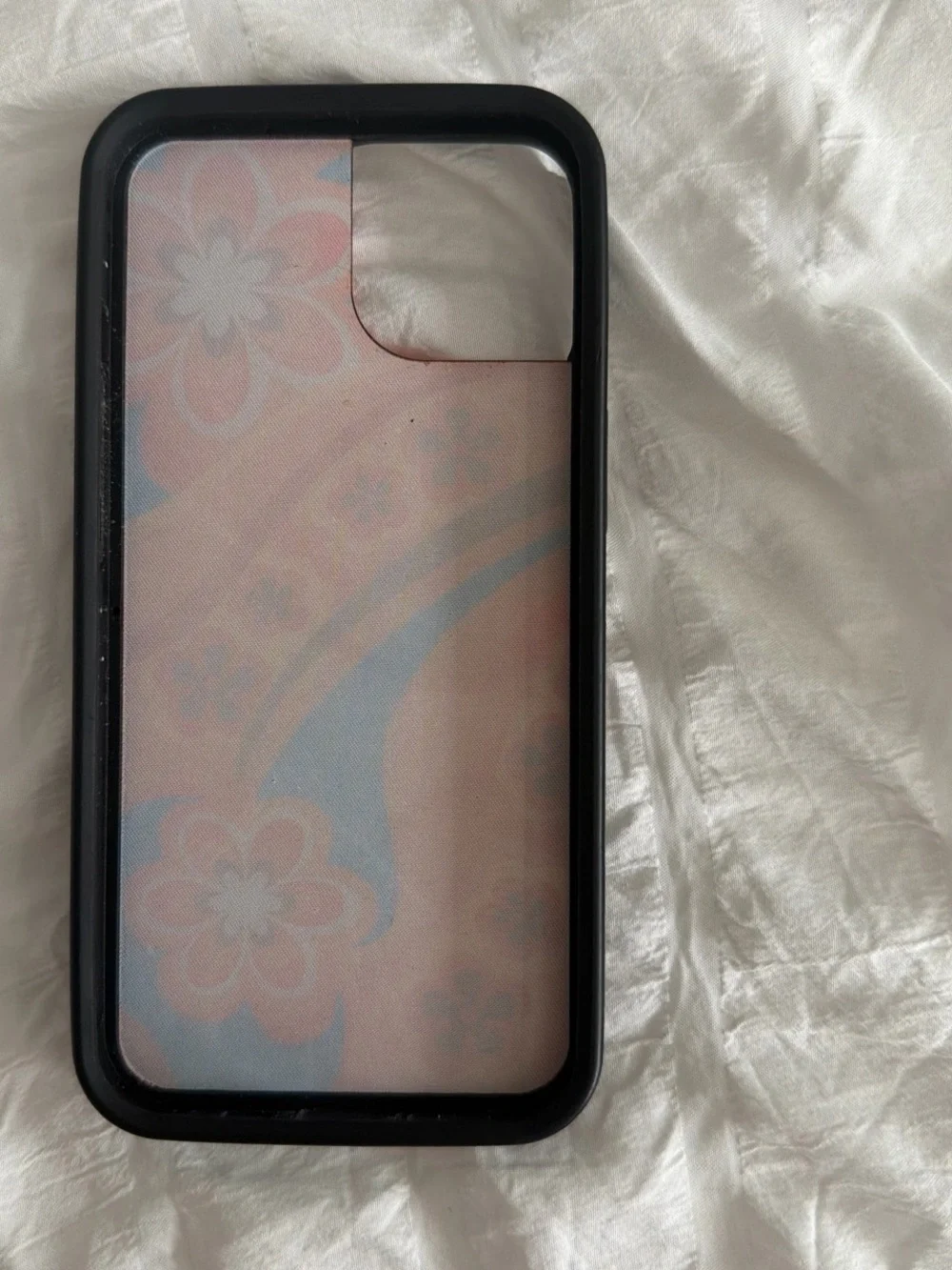 Wildflowers iPhone 13 Case — Red, Blue & Orange Floral Design